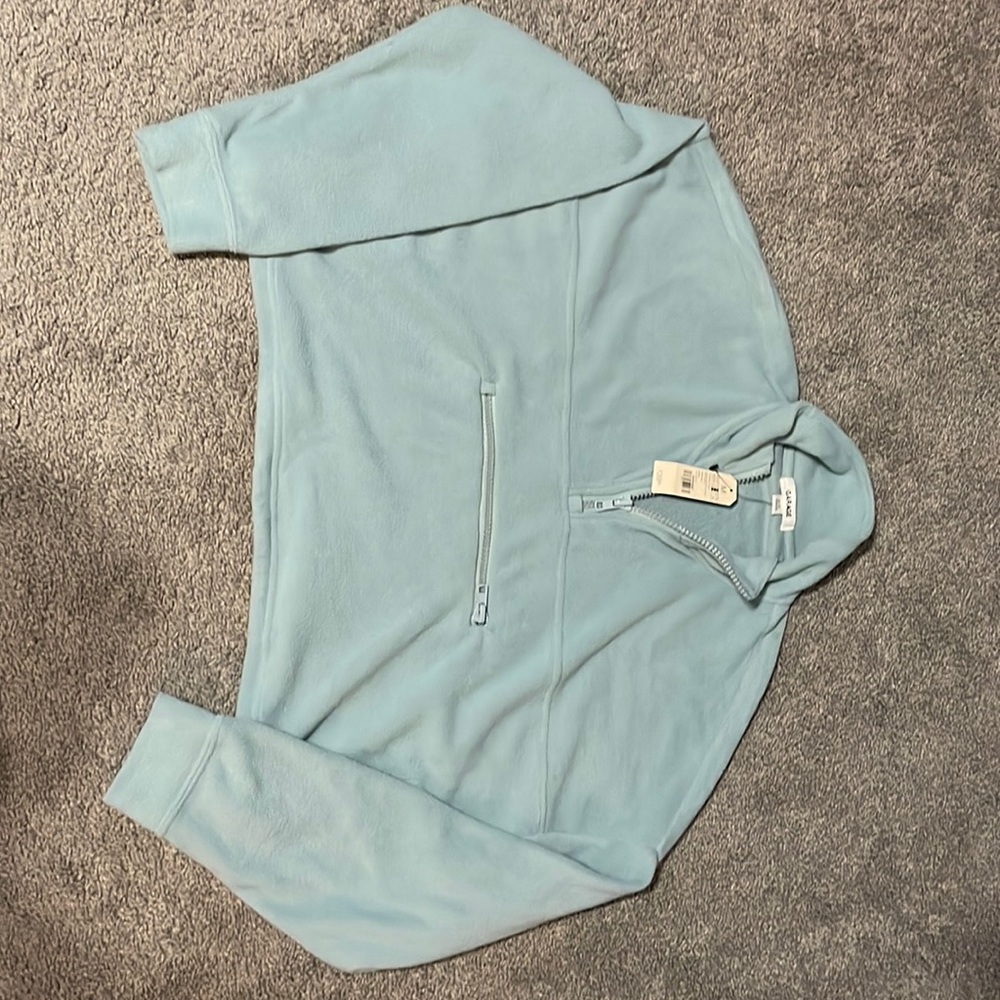 GARAGE Polar Fleece Cinched Mockneck